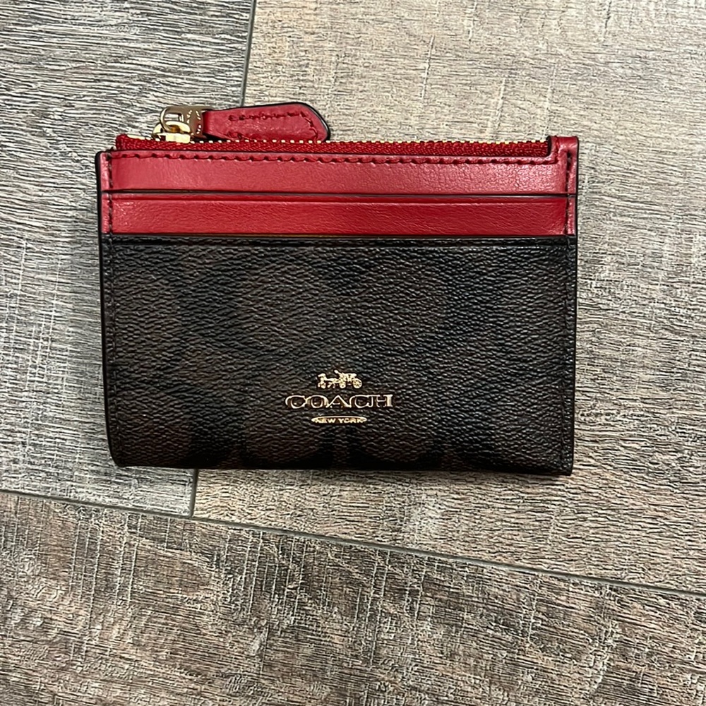 Coach card holder